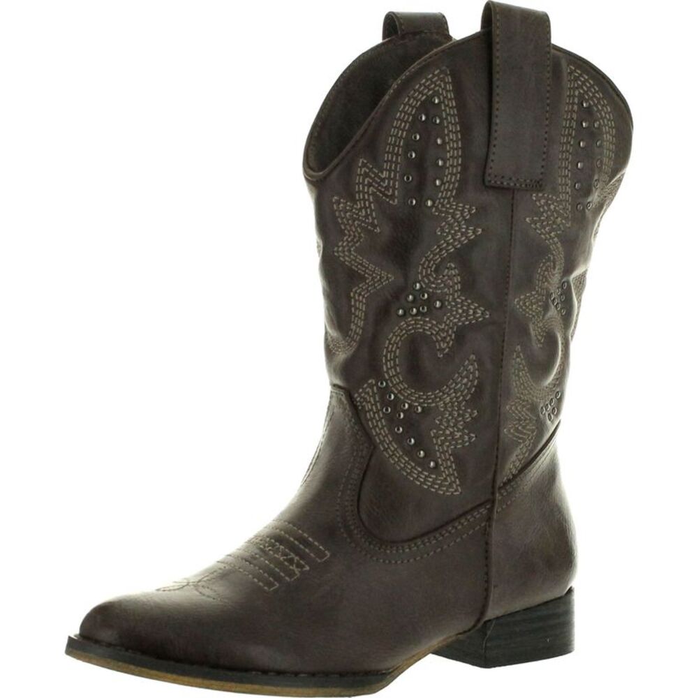 Volatile Grit Brown ChildG boots 12 NEW